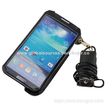 Mobile Phone Pouch for Samsung Galaxy S4, Lanyard, OEM Orders Welcomed